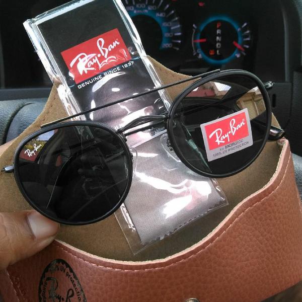 culos de sol Ray ban Double brinde preto