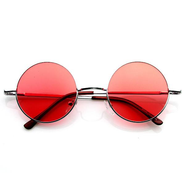 culos redondo hippie - lente colorida - vermelho - john