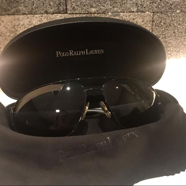 culos sol masculino polo ralph lauren preto