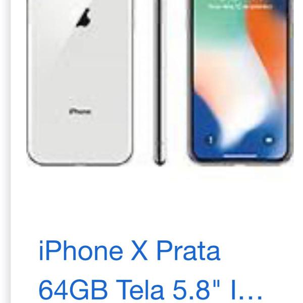 iphone x silver 64g