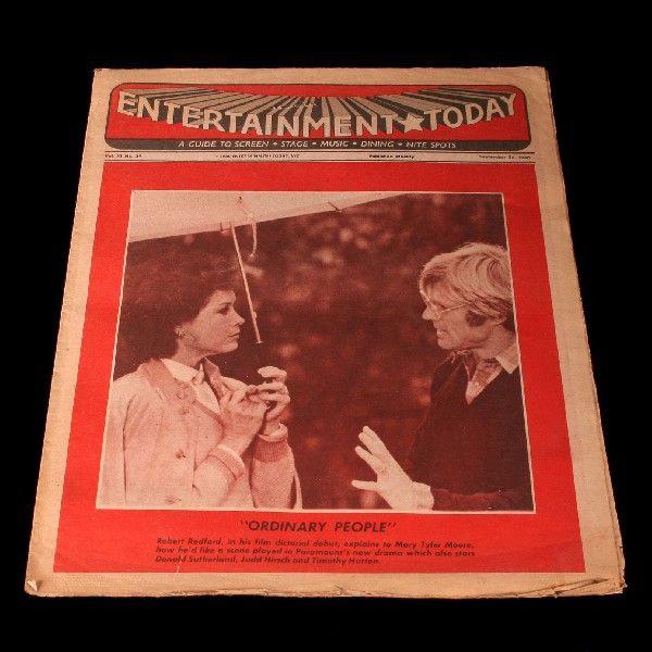 jornal norte-americano entertainment today - 1981