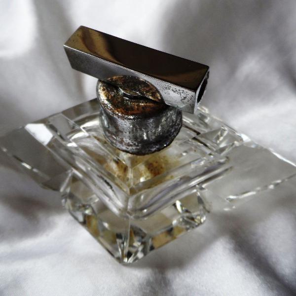 lindo,refinado perfumeiro vintage tcheco em cristal