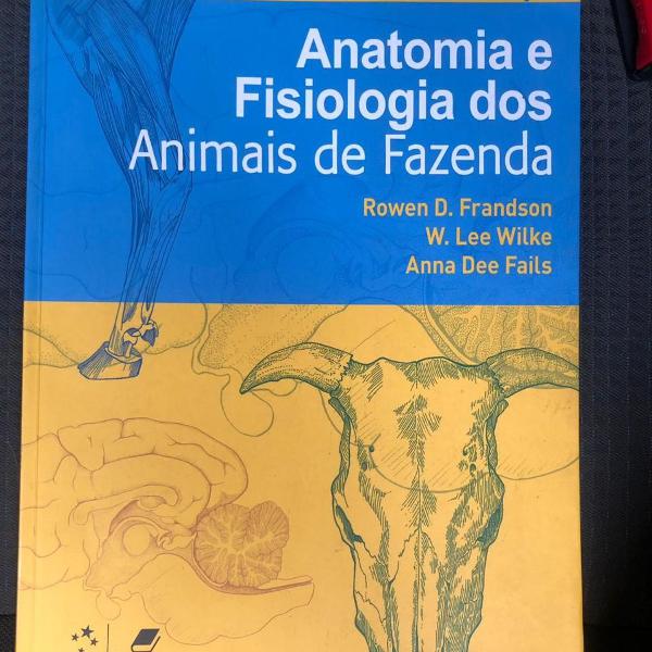 livro anatomia e fisiologia dos animais de fazenda