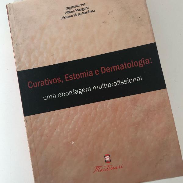 livro curativos, estomia e dermatologia