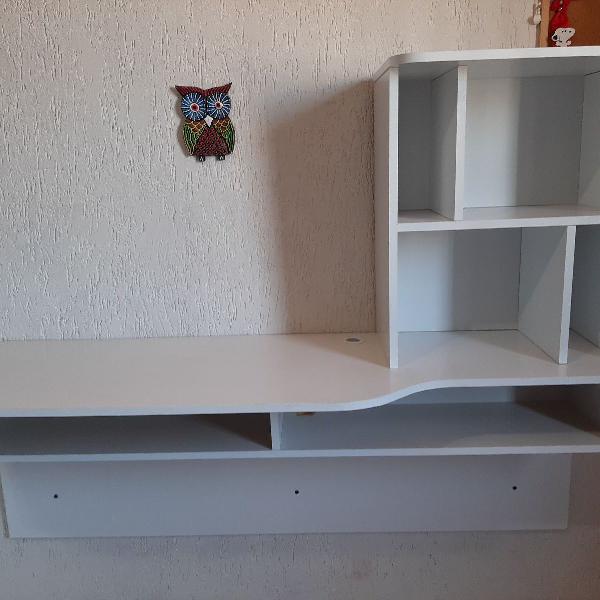 mesa de parede para escritório / quarto.
