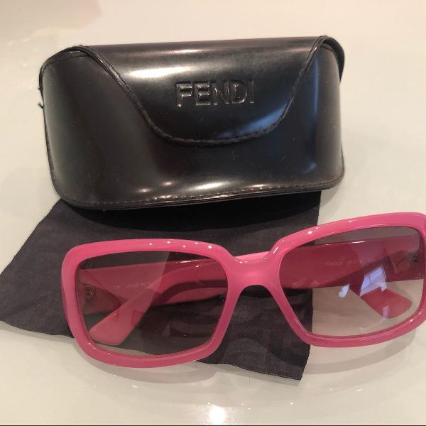 oculos fendi rosa original