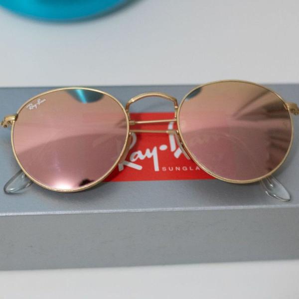 oculos ray ban orginal rosa