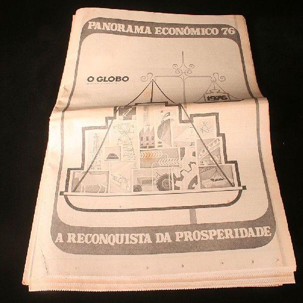 panorama econômico de 1976 - jornal o globo