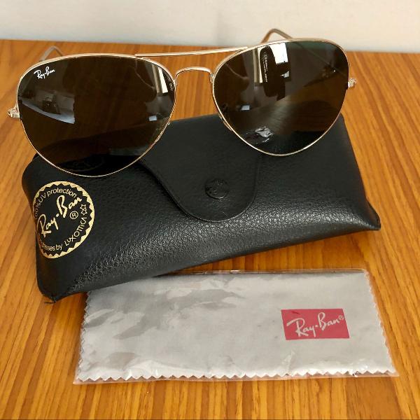 ray-ban clássico aviator large