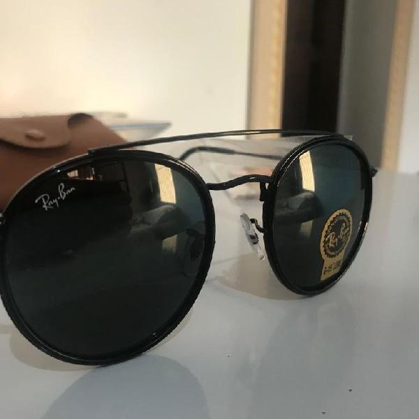 ray ban double bridge preto - 3647