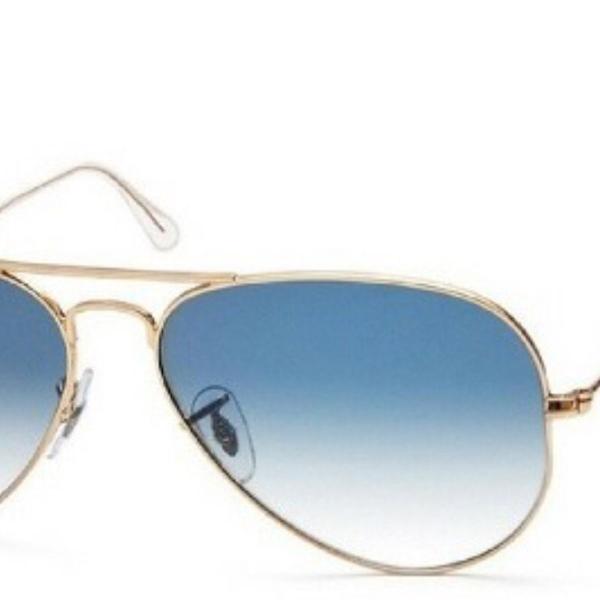 rayban lente azul degrade