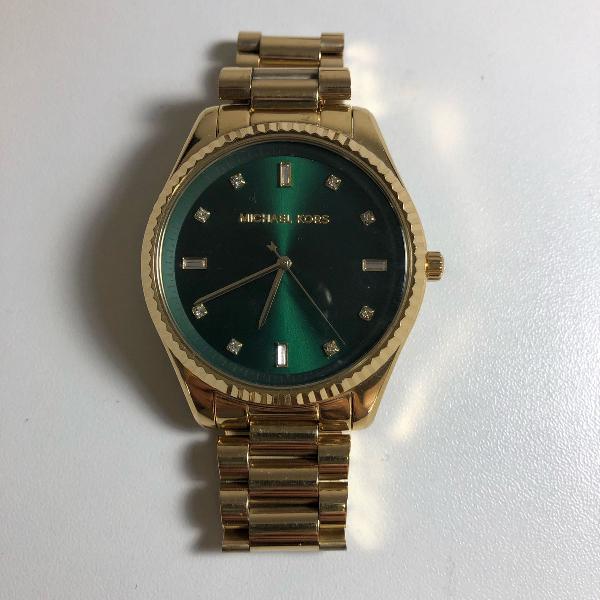 relógio michael kors verde