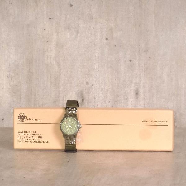 relógio militar infantry watch wrist