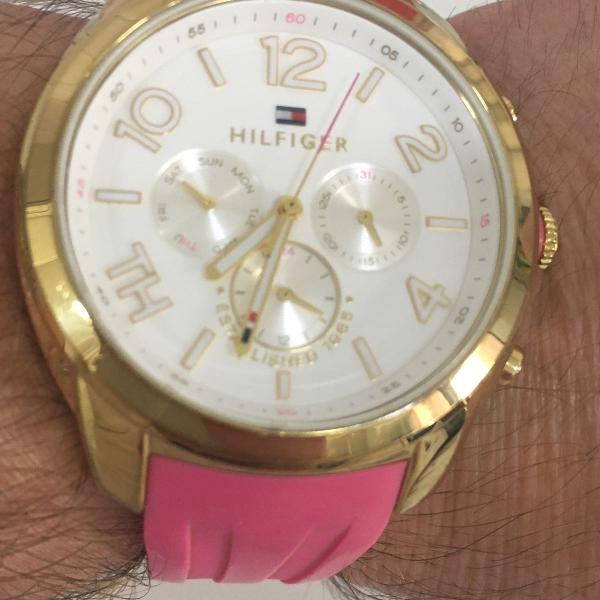 relógio thommy hilfiger feminino