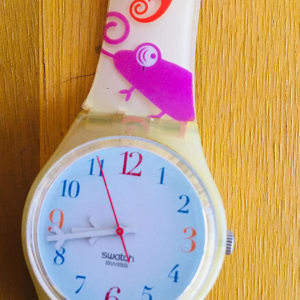 swatch - relógio camaleão