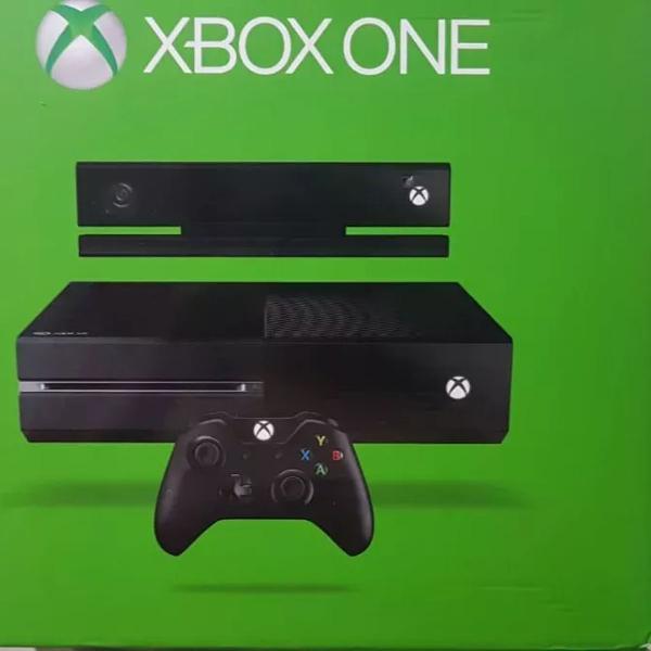 xbox one+ kinect+ controle original com play and charge