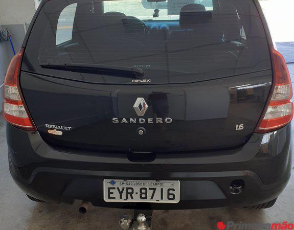 Sandero, 2012,cor preto,versão expression 1.6, 205000 KM