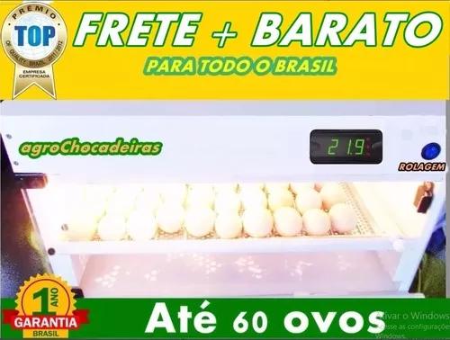 Chocadeira Digital Até 50,ovos Automatica Resistência