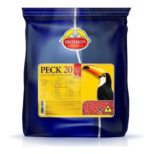 Extrusada Peck 20 - 5kg - Biotron - Para Tucanos E Açaris