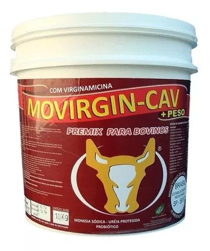 Movirgin Mineral Vacas Bezerros Promotor Engorda C/uréia