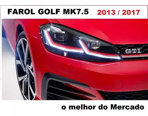 Farol Led Golf Gti Mk7 Mk7.5 2013 À 2017 Dynamic O Par