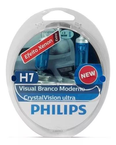 Lampada H7 Philips 4300k Cristal Vision Super Branca Crysta