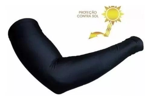 Manguito Mangas Protetor De Braço Malha Proteçao Uv -