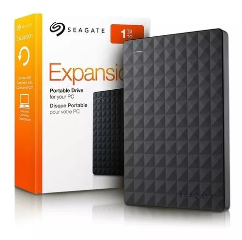 Hd Externo 1 Tb Seagate Expansion 2.5 Usb 3.0 Preto