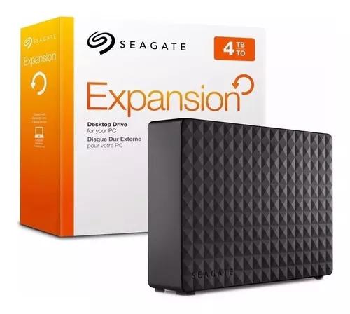 Hd Seagate Externo 4tb Expansion Com Fonte Usb 3.0 2.0 3.5