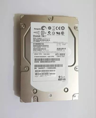 Hd Seagate Sas 600gb 15k Sas 3.5 St3600057ss - Usado Func.