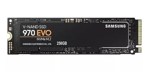 Samsung 970 Evo Plus Ssd M.2 2280 250gb Pcie Nvme
