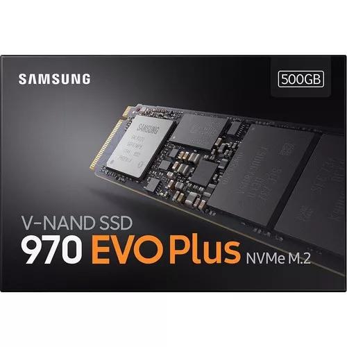 Ssd 500gb Samsung 970 Evo Plus Pcie - Mz-v7s500b M.2 2280.