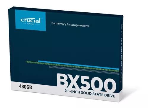 Ssd Crucial 480gb Bx500 Micron Sata 3