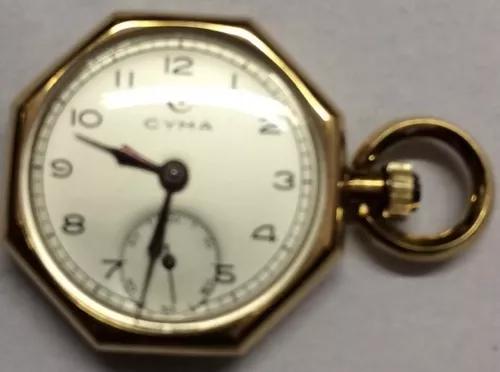 Relógio De Bolso Cyma Caixa