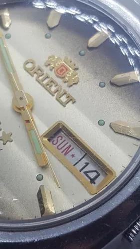 Relógio De Bolso Orient Automático Vintage - Raro