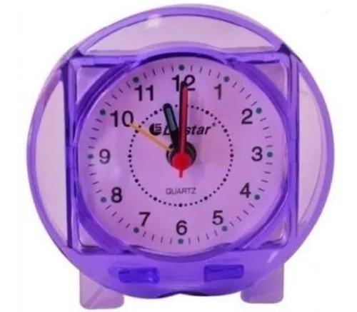 Relógio Despertador Livstar 8031 A Pilha.kit 20 Peças.