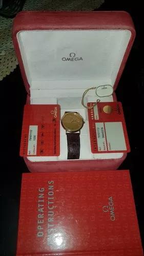 Relógio Omega De Ville Ouro Maçico, 18kl, Super Conservado
