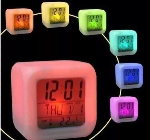 Relogio Digital Termometro Despertador Com T