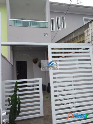 Casa sobreposta com 2 dormitórios à venda, 88 m² por R$