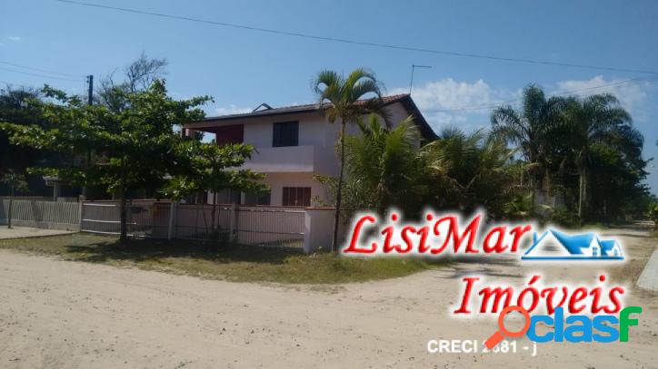 ÓTIMO SOBRADO PERTO DA PRAIA COM 3 APARTAMENTOS NO CAMBIJU