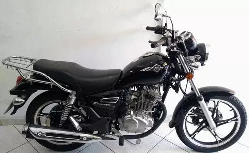 Haojue Chopper 150 Road 2019 Preta