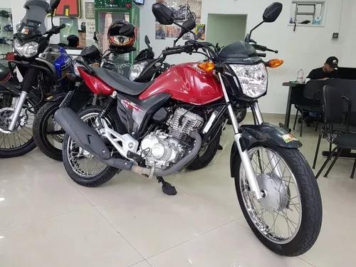 Honda Cg 160 Start 2017 Vermelha 20000 Km