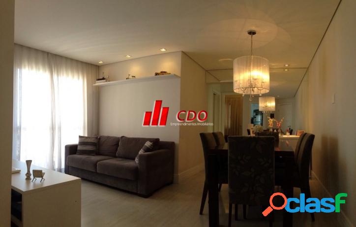 Apartamento 57 m2, 2D, 1S, 1V e lazer, permuta, C. Limpo SP