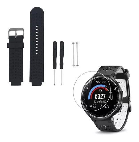 Kit Pulseira + Película Garmin Forerunner 235