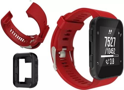 Pulseira Garmin Forerunner 35 Vermelha + Case