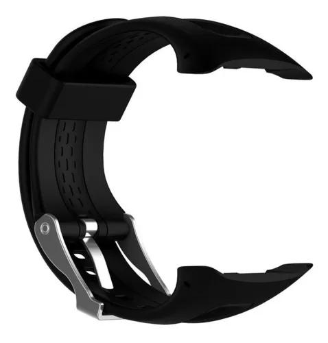 Pulseira Silicone Preto Garmin Forerunner 10 E 15 Pequena