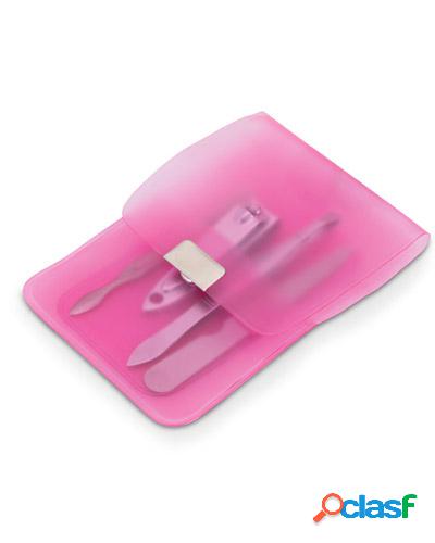 kit manicure rosa personalizado