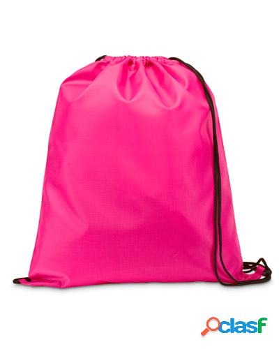 saco mochila rosa personalizada