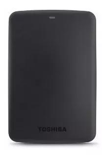 Hd Externo Toshiba 2tb Canvio Basics Usb 3.0 - Preto