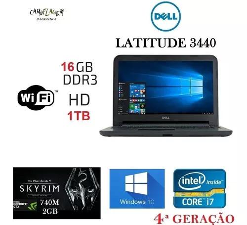 Notebook Dell I7 16 Gb Nvidea 2gb Hd 1tb Promoção E